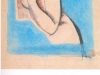 Luppov S.M. - Naked woman on a blue...